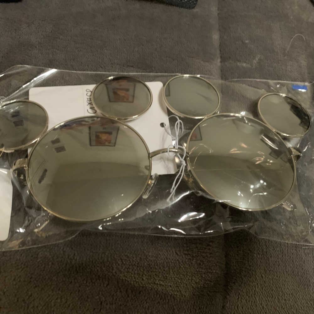 Tokyo Disney Mickey Silver Sunglasses